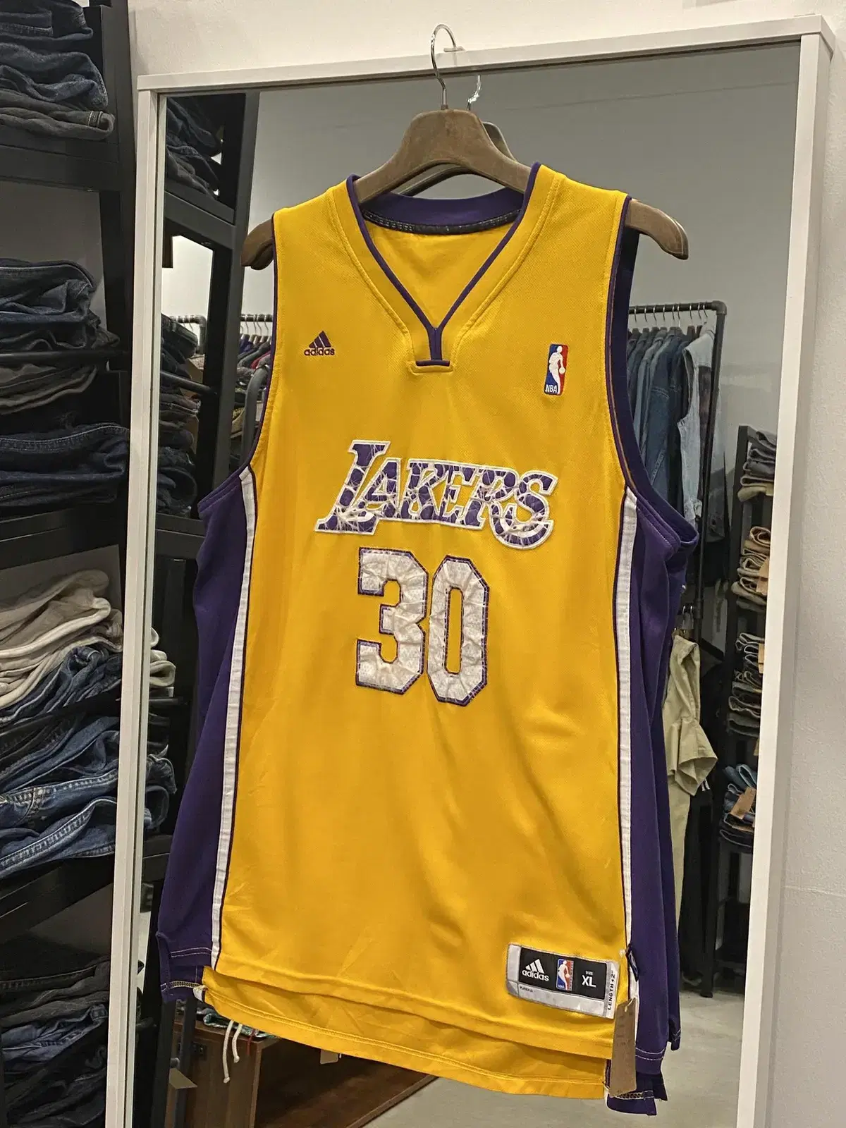 No.30 RANDLE 아디다스 NBA LAKERS  농구 저지